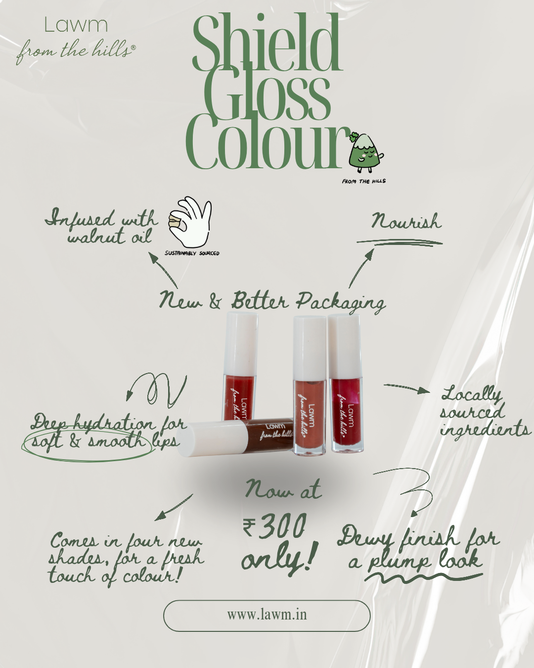 Gloss Shield Colors #02 Bare Orchid