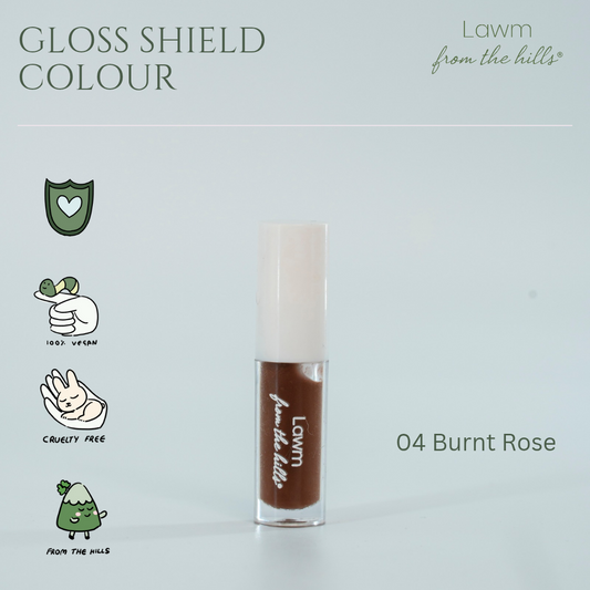 Gloss Shield Colors #04 Burnt Rose